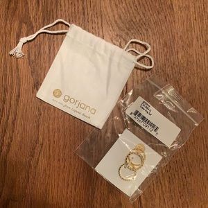 Brand new Gorjana free ring set